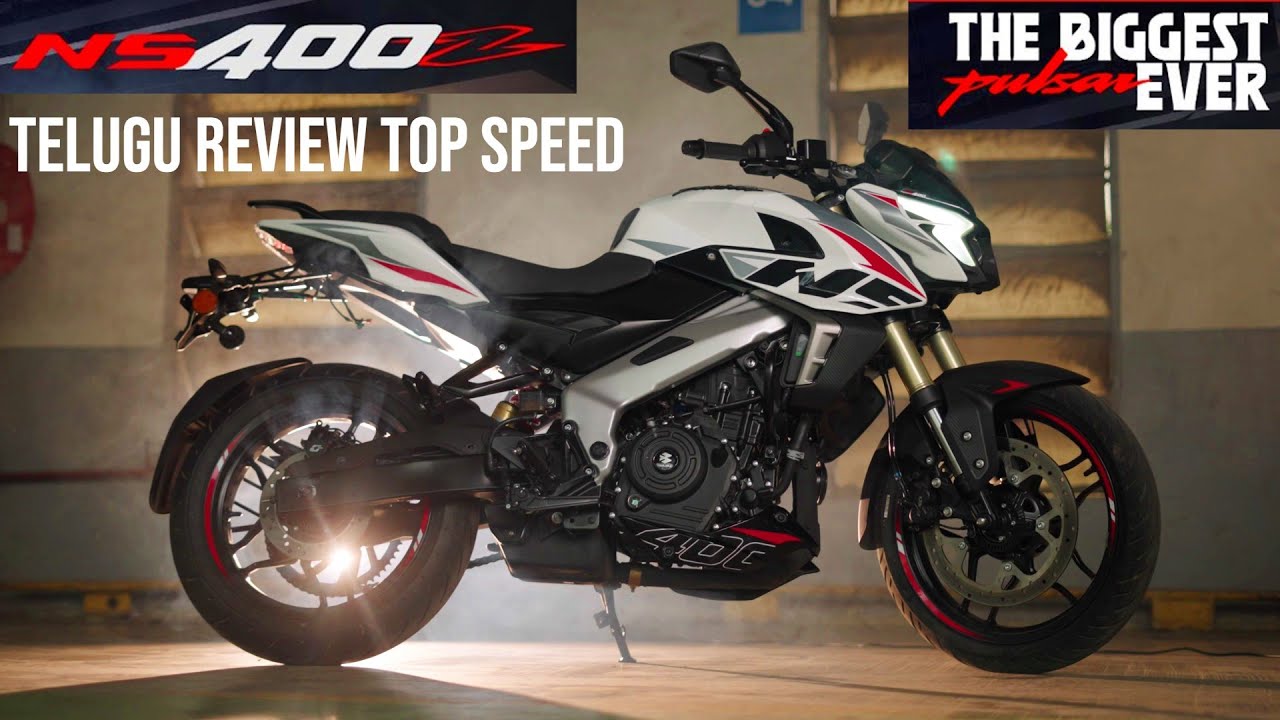 Bajaj Pulsar NS400Z Telugu Ride Review Top Speed | అసలు Goosebumps Overloaded