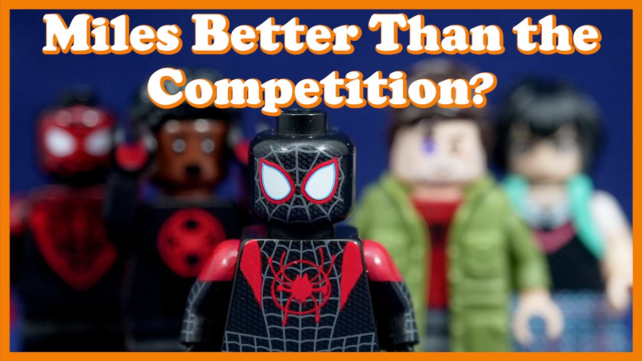 The Perfect Lego Miles Morales Spider-Man Minifigure?! | Custom Lego Into the Spider-Verse