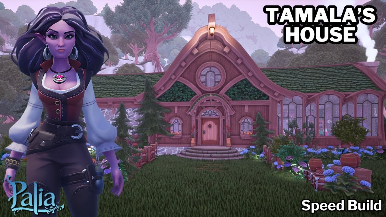 REMAKING TAMALA'S HOUSE | WITCHY COTTAGE | SPEED BUILD | PALIA | COTTAGECORE | PLOT TOURS FEATURE