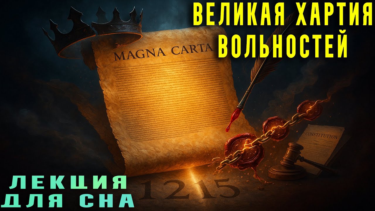 КАК Magna Carta ИЗМЕНИЛА МИР? Тайны 1215 года — Лекция для СНА 🌙