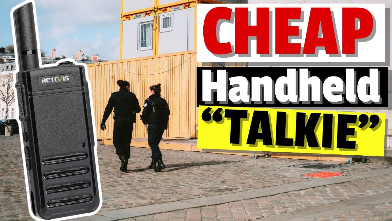 Simple PMR446 Walkie Talkie Handie from Retevis - RB639