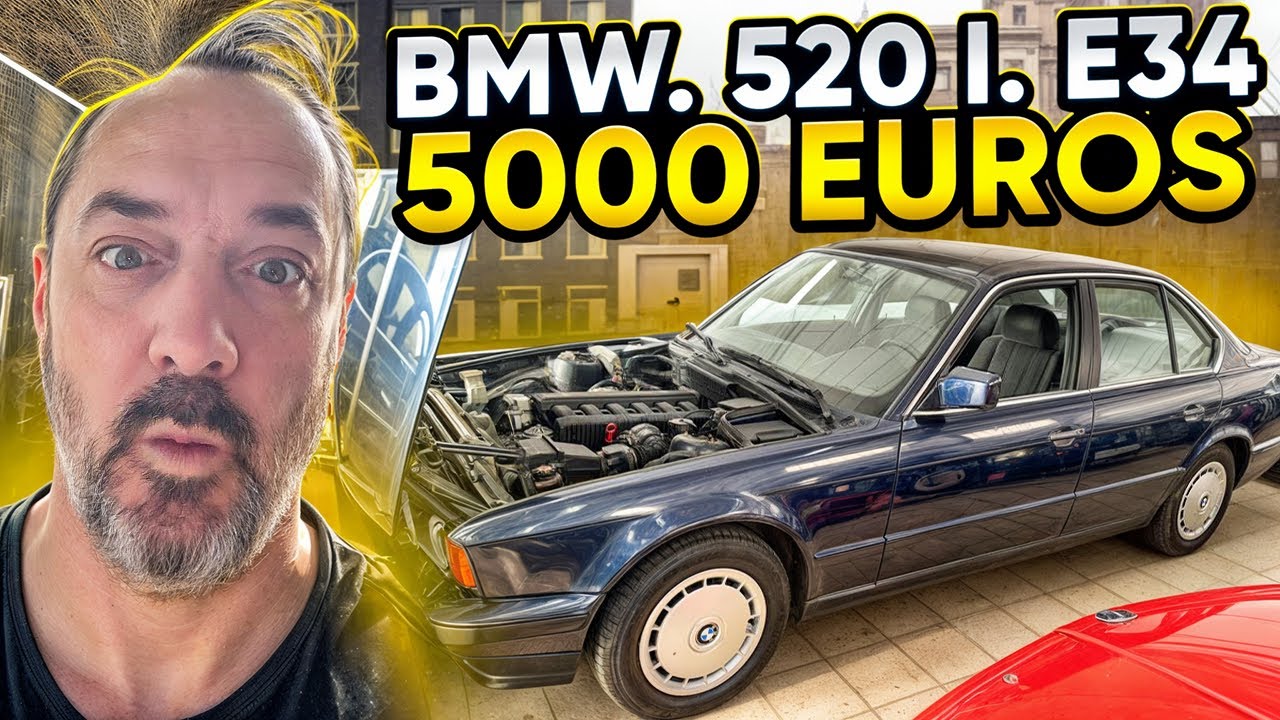 BMW 520i E34 Clasico de 5.000 Euros | &iquest;Lo compramos?
