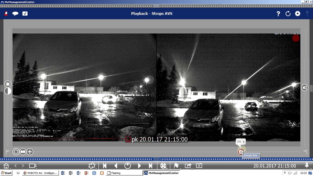 How to connect STROPS AVS camera to Mobotix Management Center