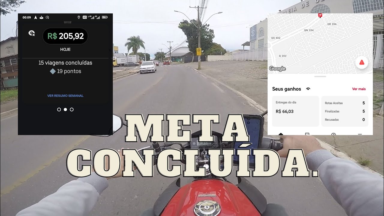 Meta conclu&iacute;da na Uber flash em Bras&iacute;lia
