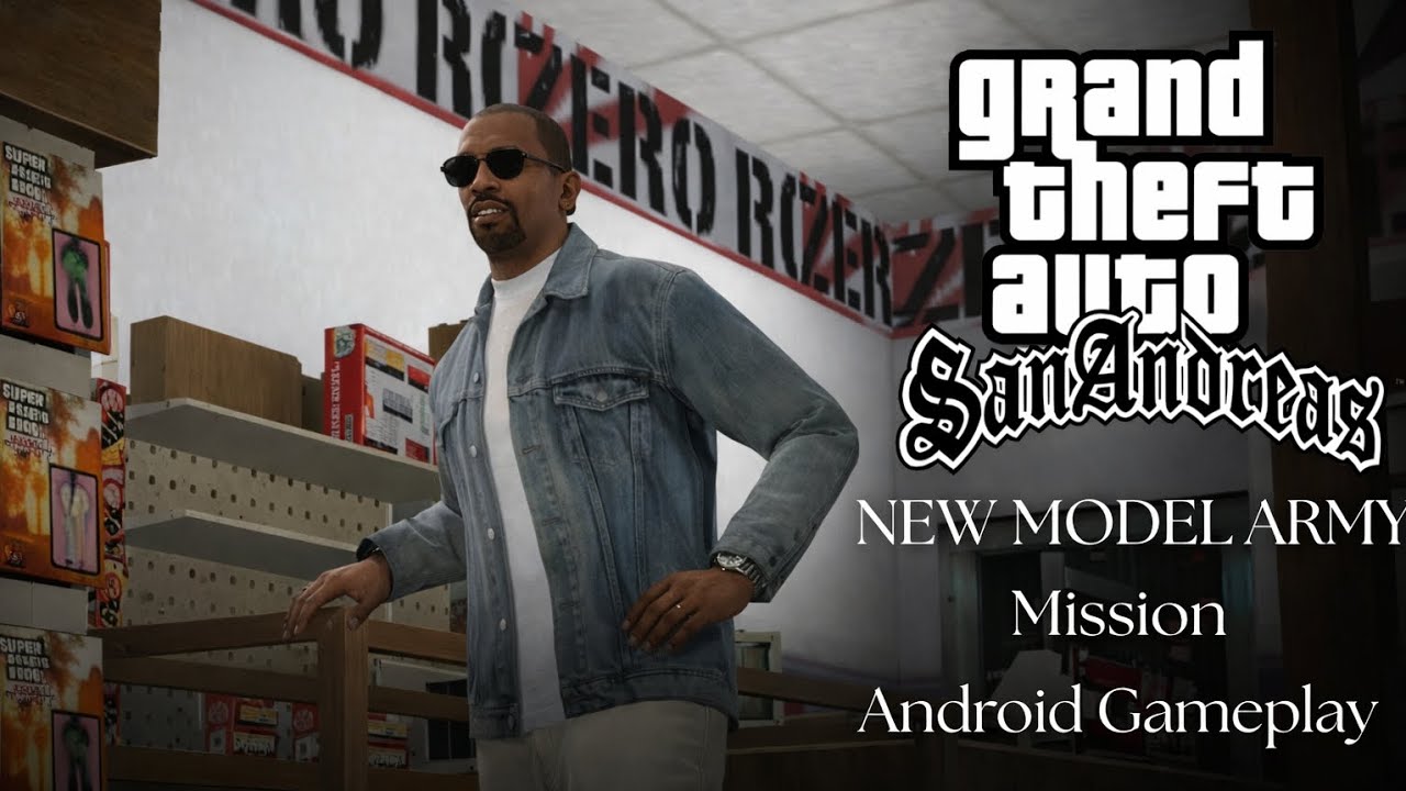 GTA San Andreas – New Model Army (Android Gameplay) | RC Tank Battle!