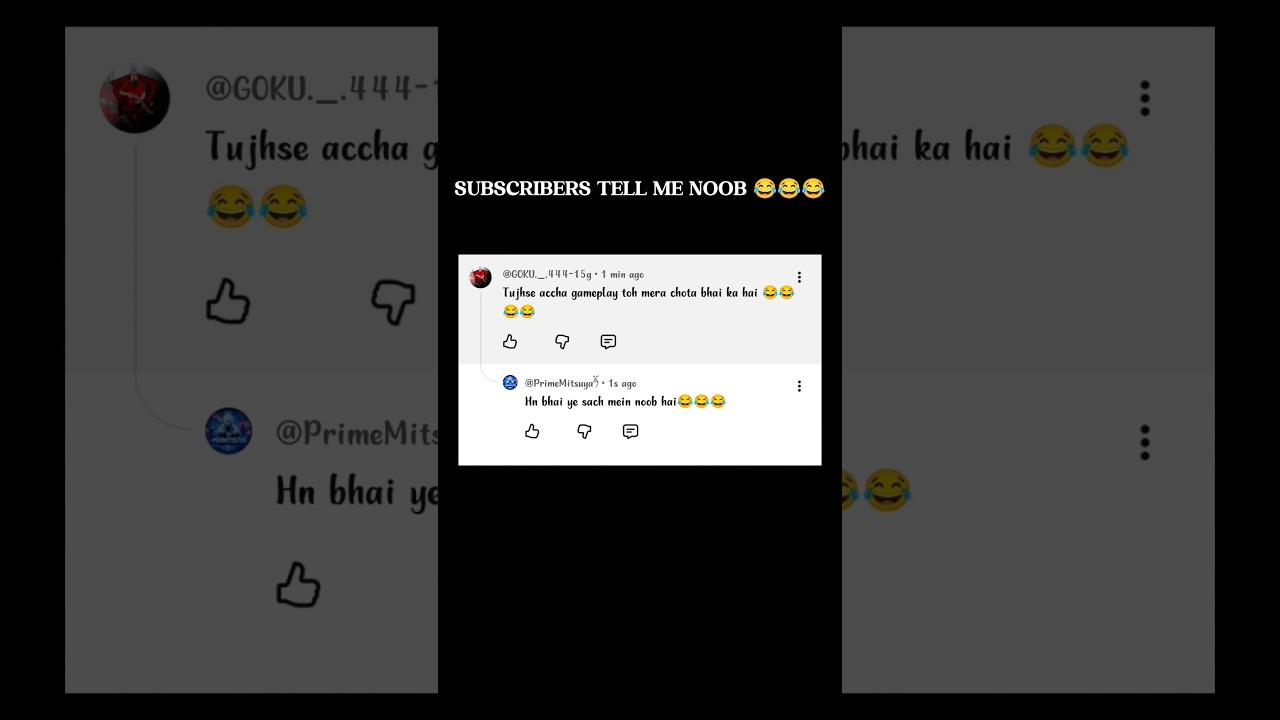 Subscriber Reaction After Calling Me Noob 😂 #shorts #shortsfeed #naoflopa #filtro #liriklagu