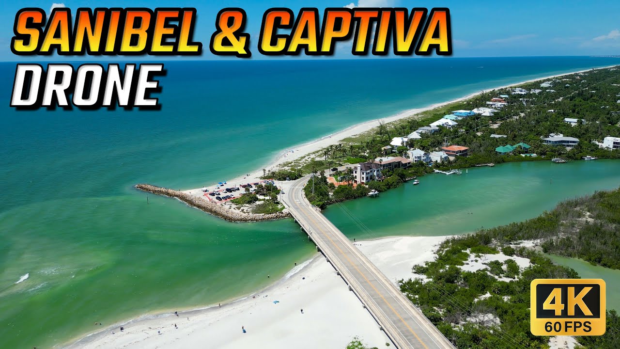 Sanibel Island - Blind Pass Aerial View