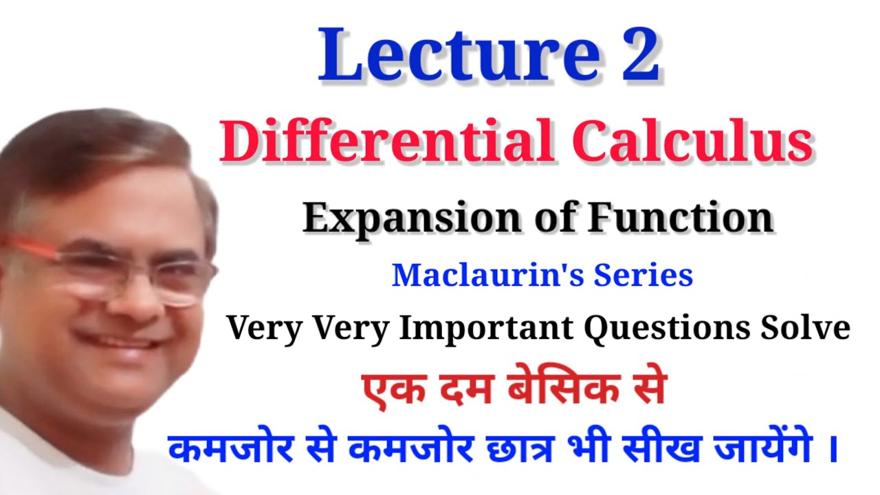 Maclaurin Series | Maclaurin Theorem | Proof & Series Expansion