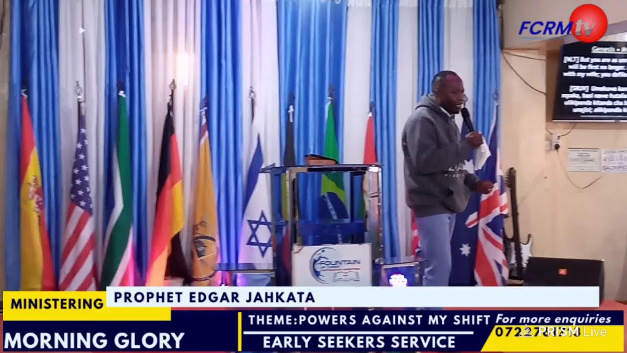 MORNING SERVICE// POWERS AGAINST MY GREAT SHIFT // PROPHET EDGAR JAHKATA // FCRM KTL 22.01.2026