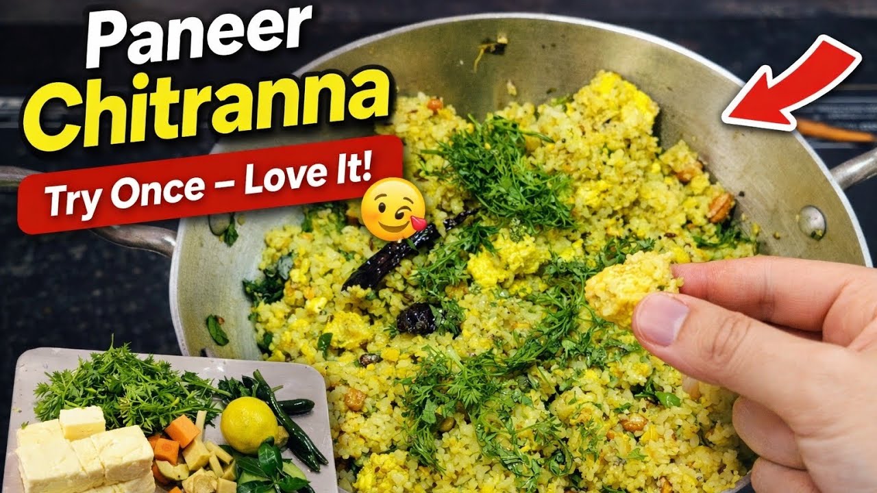 Paneer Quinoa Chitranna | Easy & Tasty Breakfast Recipe#QuinoaRecipe#PaneerQuinoa#Chitranna