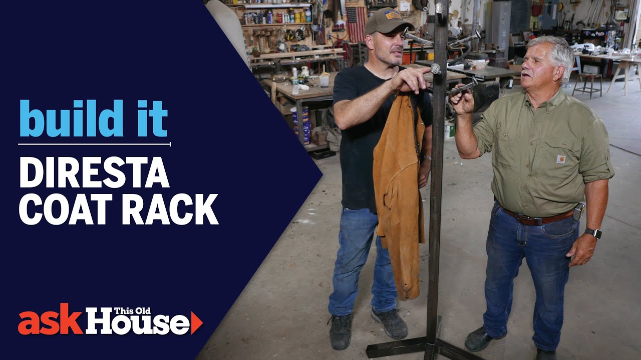Metal Coat Rack with Jimmy DiResta | Build It | Ask This Old House