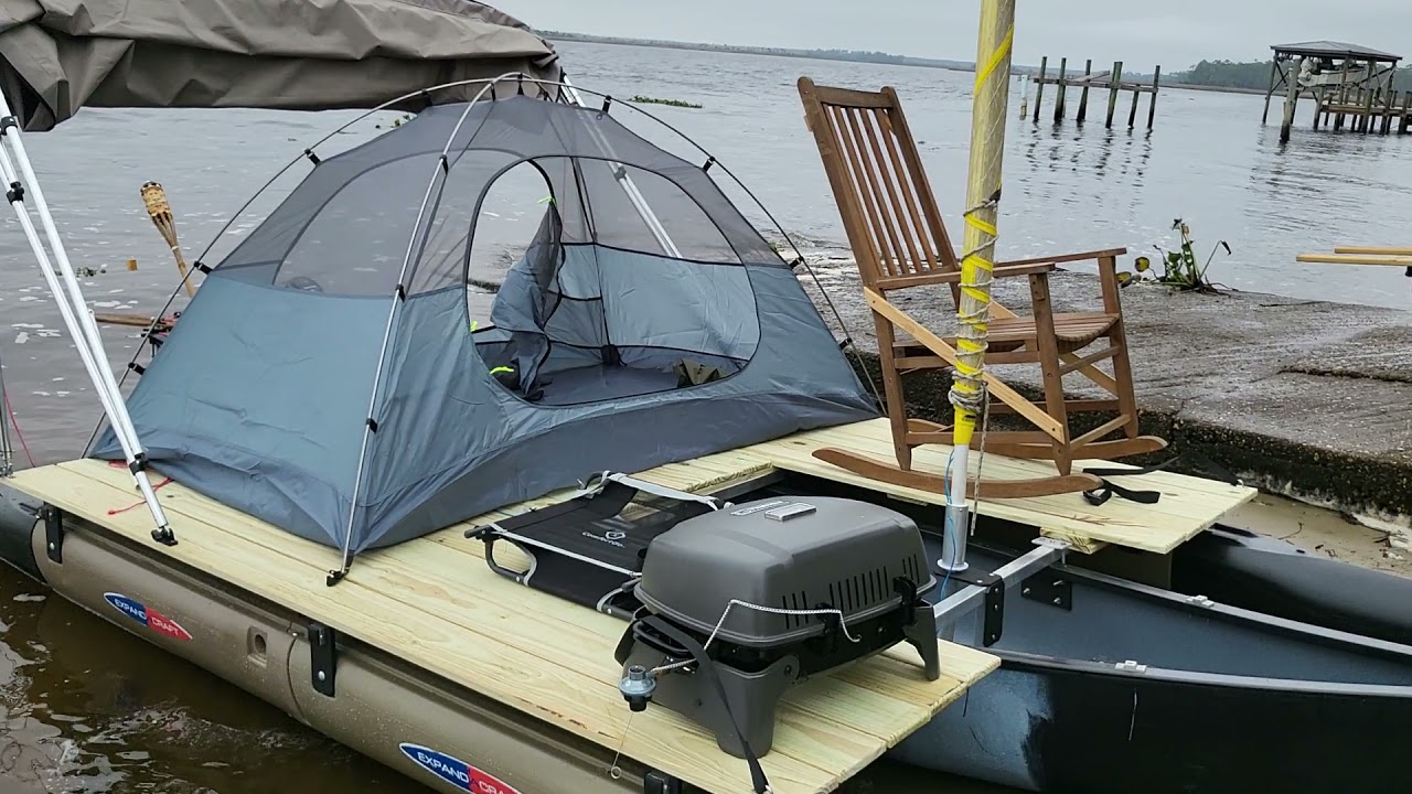 16 ft Expandacraft Outrigger Canoe Kit Instillation - Video #6. First day out on the water!