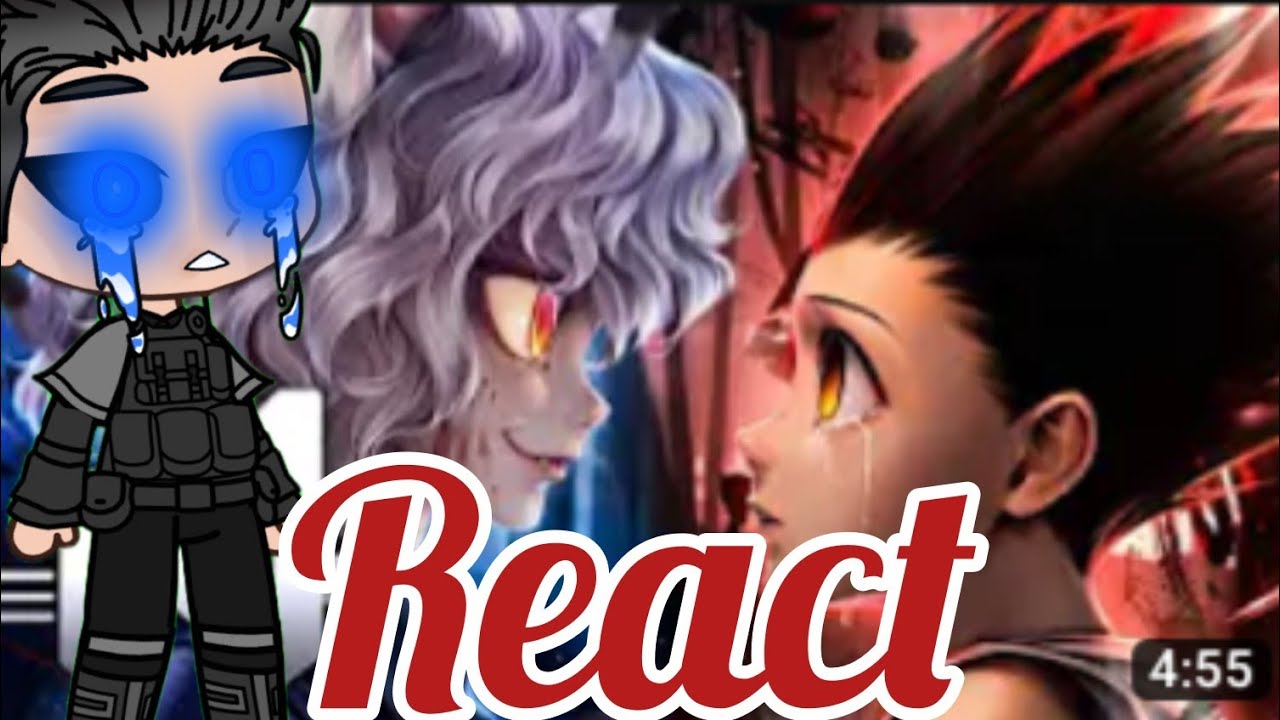 KAIJU N.8 REACT (reagindo) GON X NEFERPITOU (Hunter X Hunter) - HOMEM GENTIL _AS_ (Gacha)