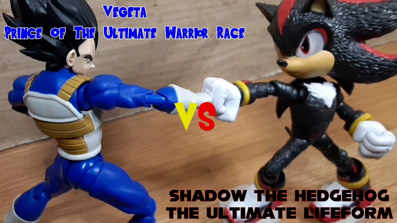 Vegeta vs Shadow Full Stop-Motion