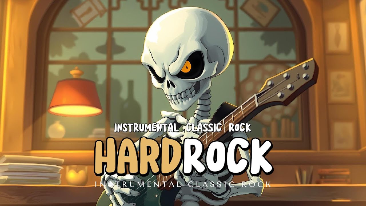 Hard Rock Instrumental Riffs To Power Through Anything 🎸🔥 [1 𝐇𝐎𝐔𝐑] Alternative Rock Playlist