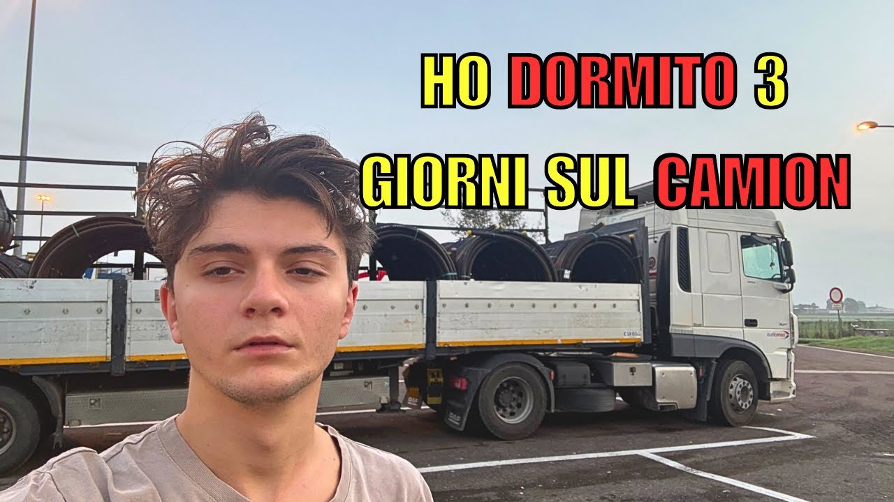 VITA DA VERO CAMIONISTA PER 3 GIORNI |GIORNATA DA CAMIONISTA EP 5|