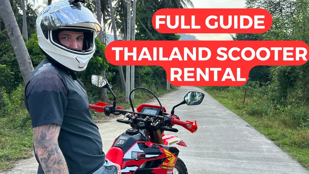 How To RENT a Scooter In Thailand | FULL GUIDE | Tips and Advice!