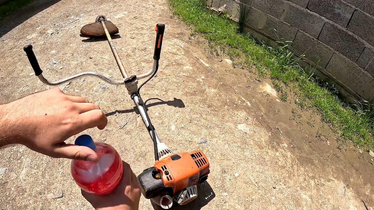 Košenje dvorišta trimerom Stihl FS 130 i još ponešto-Obični neobični snimci #14