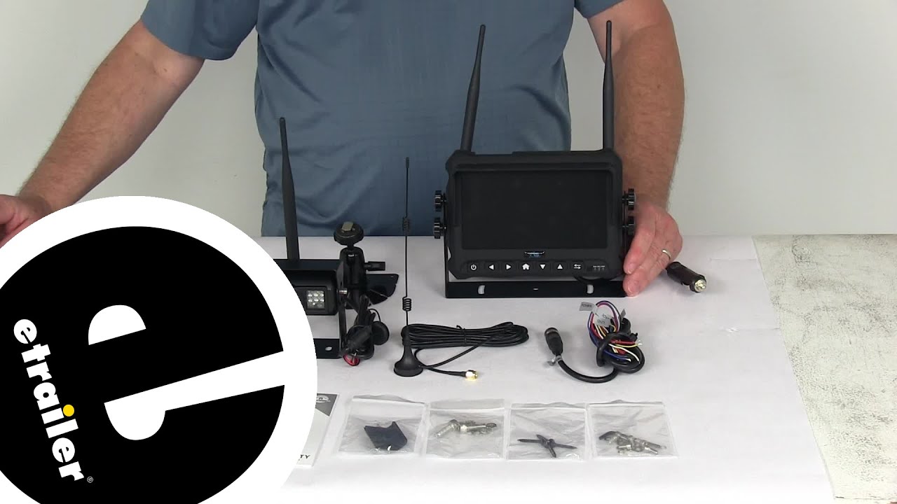 etrailer | The Low-Down on the Rear View Safety Wireless Backup Camera System