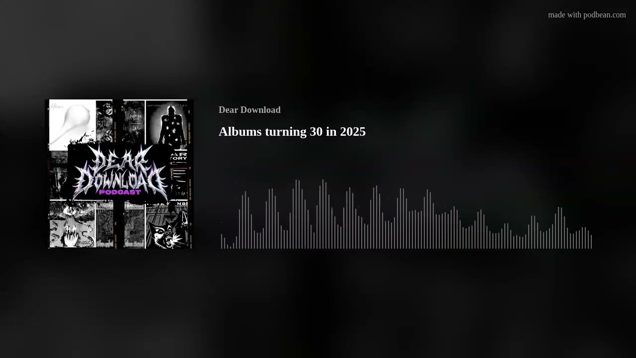 Albums turning 30 in 2025