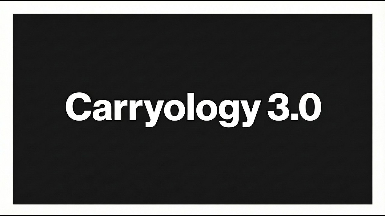 Carryology 3.0 | Новое видение культуры ношения вещей