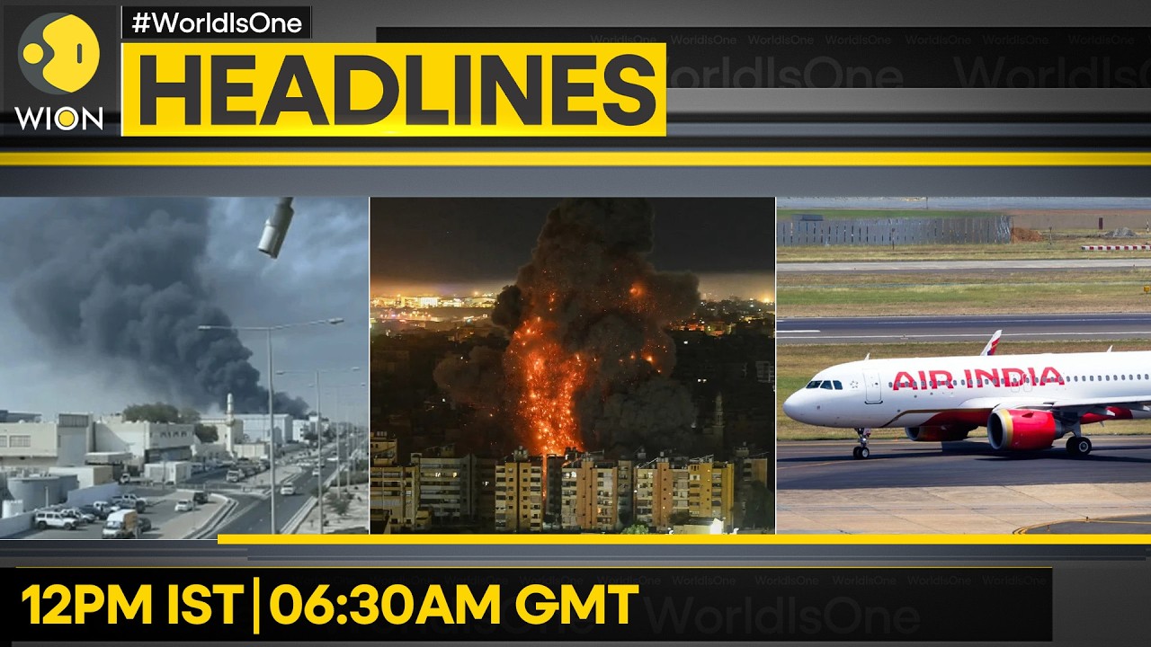 US-Iran War: Several Explosions Heard Across Doha | Israeli Strike Hits Central Beirut | Headlines
