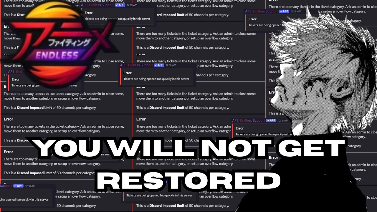 You will NOT get Restored | Anime Fighting Simulator Endless