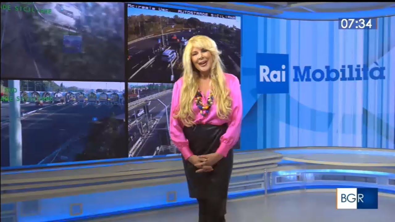 ALESSANDRA CANALE RAI 3 - BUONGIORNO REGIONE SICILIA TRAFFICO 25 febbraio 2026 ore 7:30