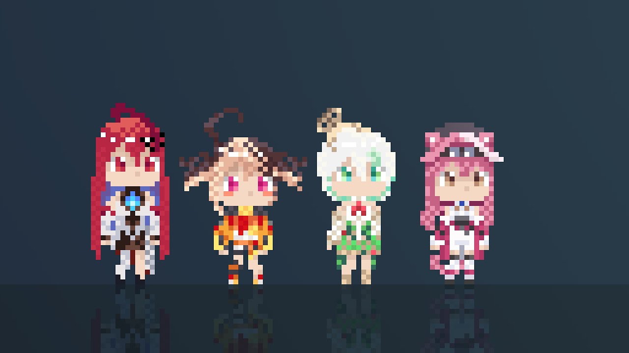 Hololive Justice Pixelart
