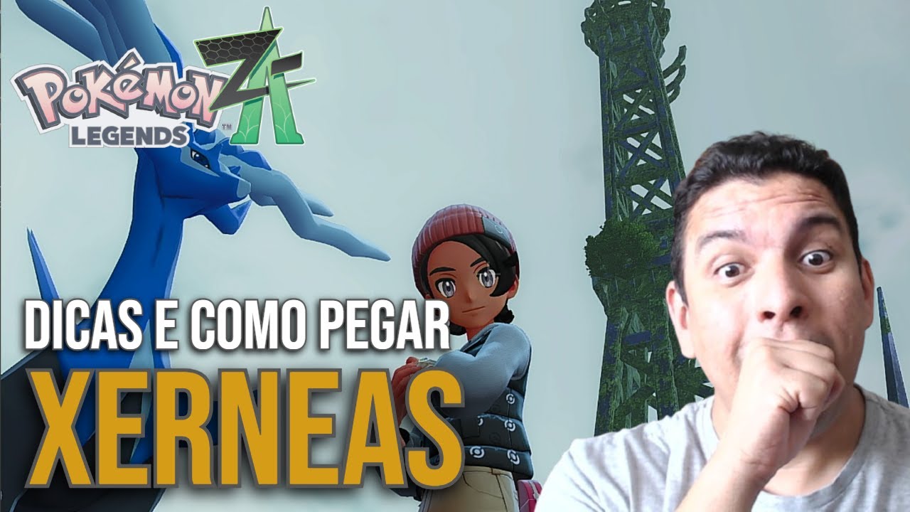 Como Capturar Xerneas em Pokémon Legends Z-A | Guia Completo PT-BR