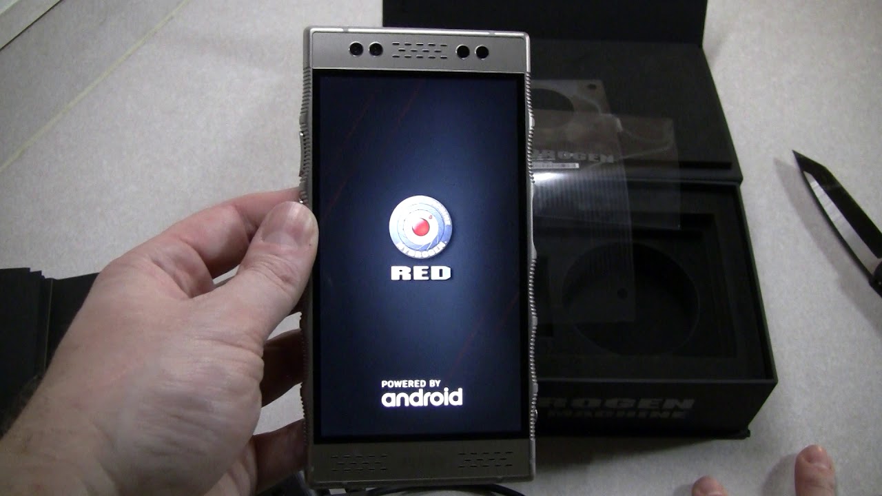 Red Hydrogen One Titanium Unboxing & Weigh-In