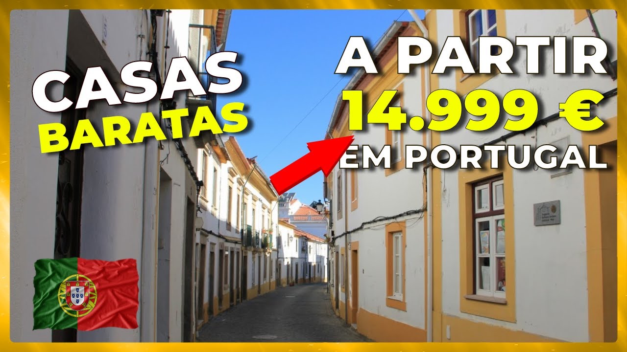 CASAS BARATAS EM PORTUGAL + FINANCIAMENTO (Portalegre)