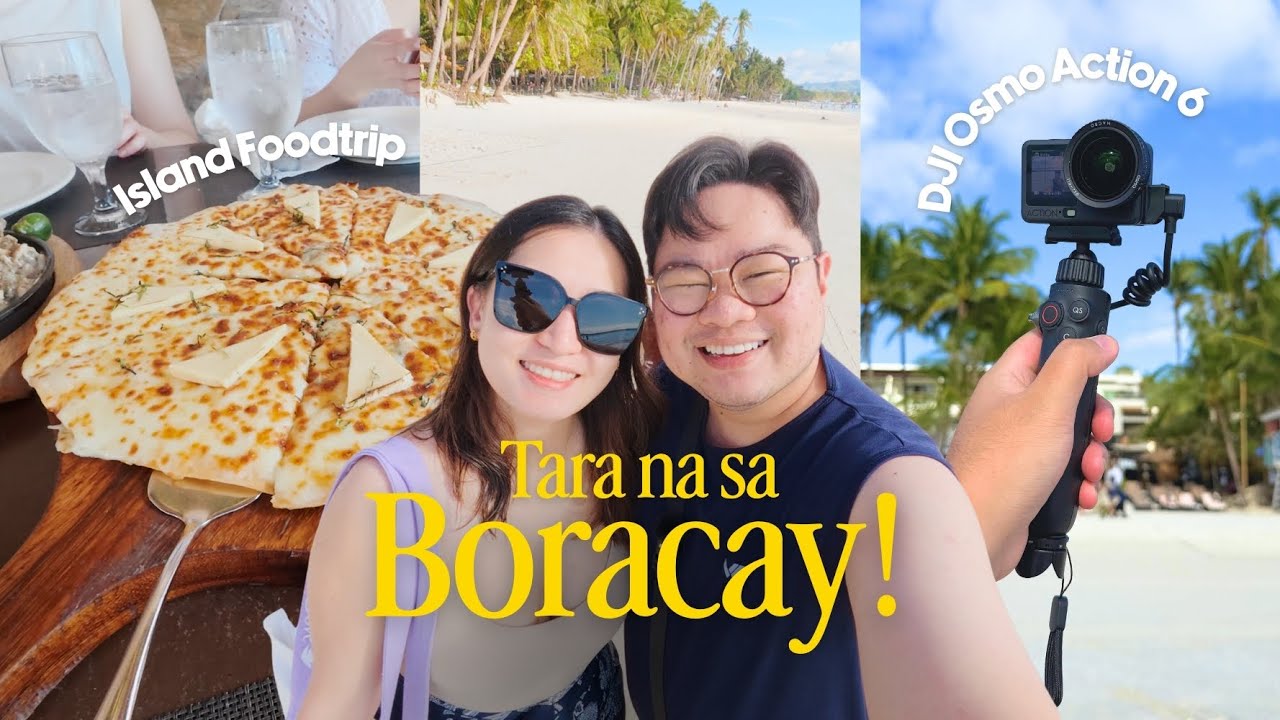Boracay Travel Vlog with the new DJI Osmo Action 6!