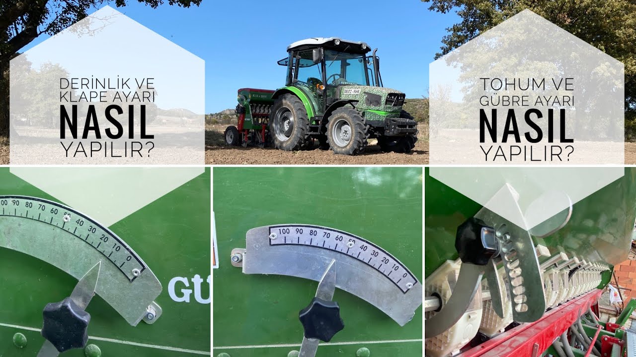 ALTINAY 15 baltalı ayak Ekim makinesi / Dönüm’e atılacak tohum ve gübreyi hesapladık? / #deutzfahr