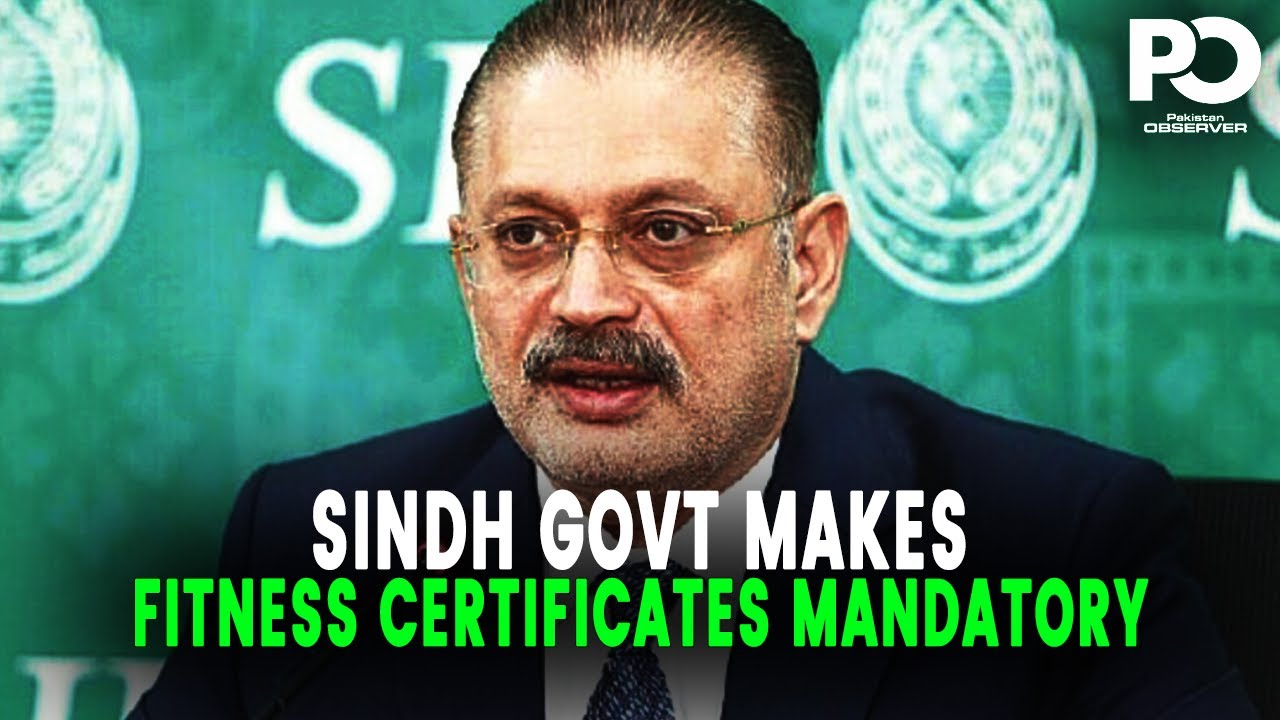 NEW LAW ALERT: Sindh Govt Declares Fitness Certificates REQUIRED for Heavy Vehicles