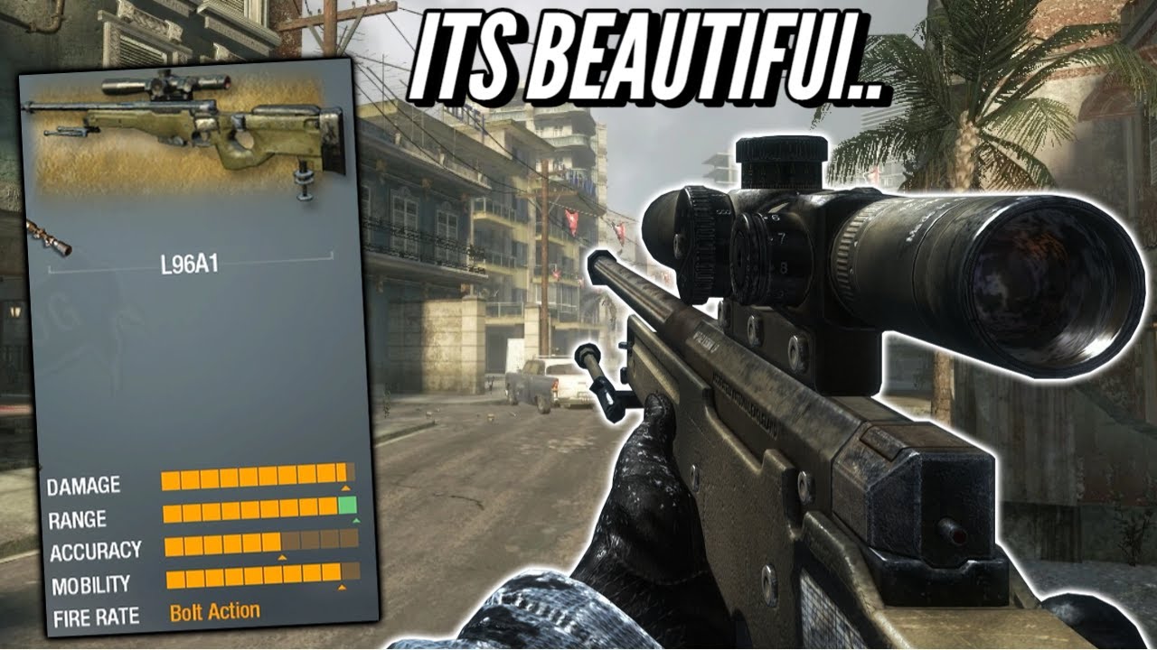 L96A1 из Black Ops 1 был таким чистым...
