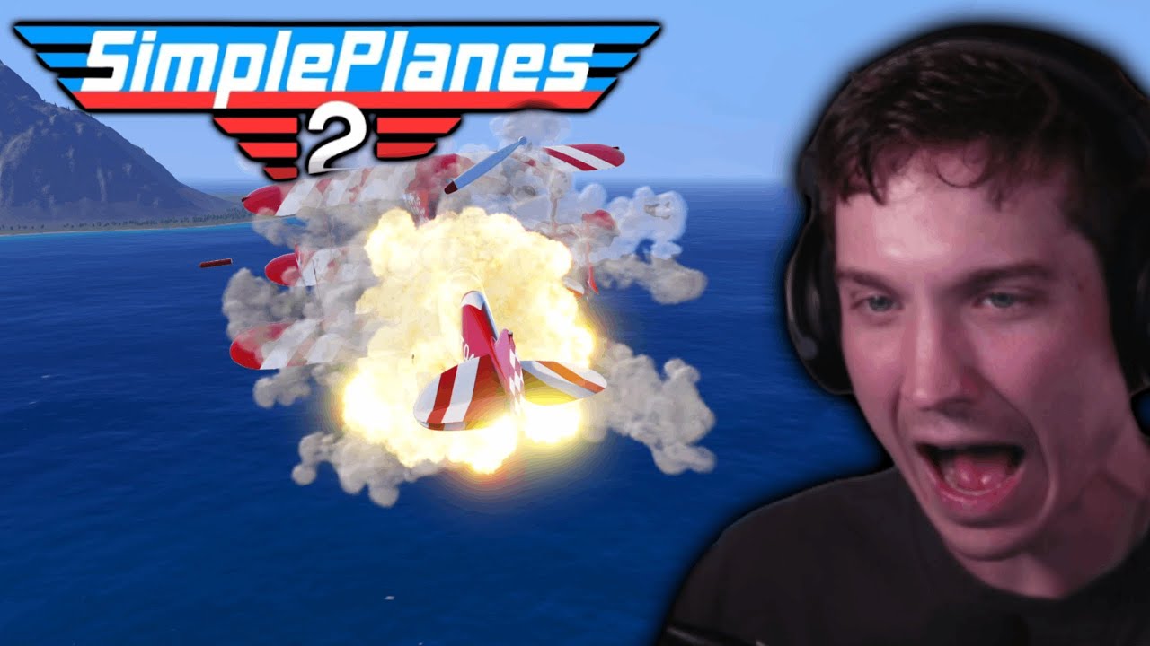 Я играл в SimplePlanes 2 РАНО (мультиплеер)