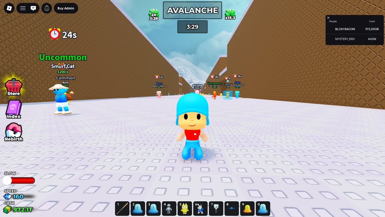 playing Roblox with view 51 