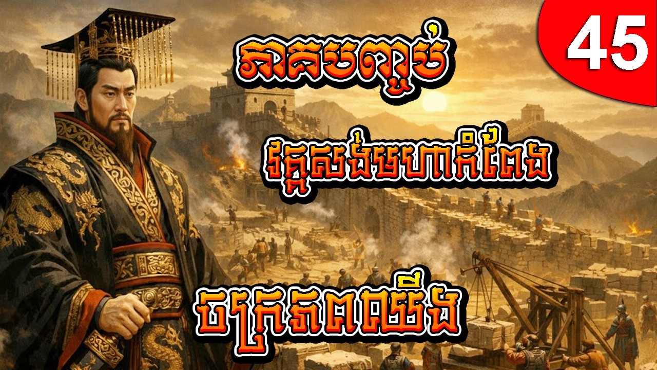 ចក្រភពឈីង វគ្គសង់មហាកំពែង ep 45 ភាគបញ្ចប់ រឿងចិន រឿងភាគចិន រឿងភាគចិននិយាយខ្មែរ Chinese Drama Full HD