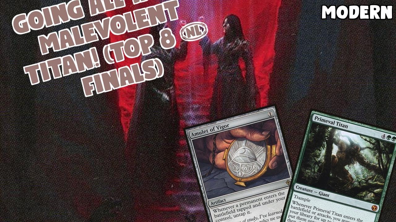 Ставим всё на &laquo;Зловещего титана&raquo;! (Топ-8 и финал) | Rumble Amulet | Modern Challenge | MTGO