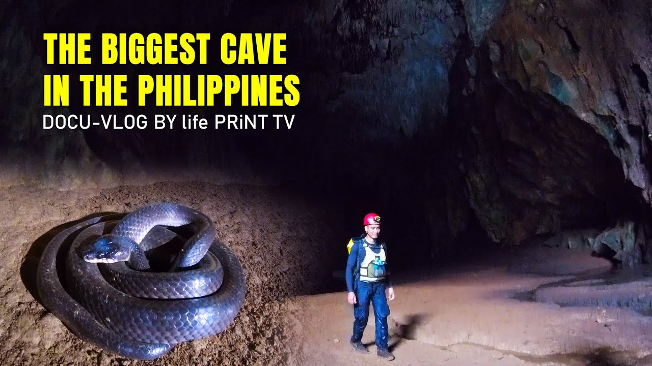 THE 2ND LARGEST CAVE IN ASIA - LANGUN-GOBINGOB CAVES OF CALBIGA SAMAR, PHILIPPINES