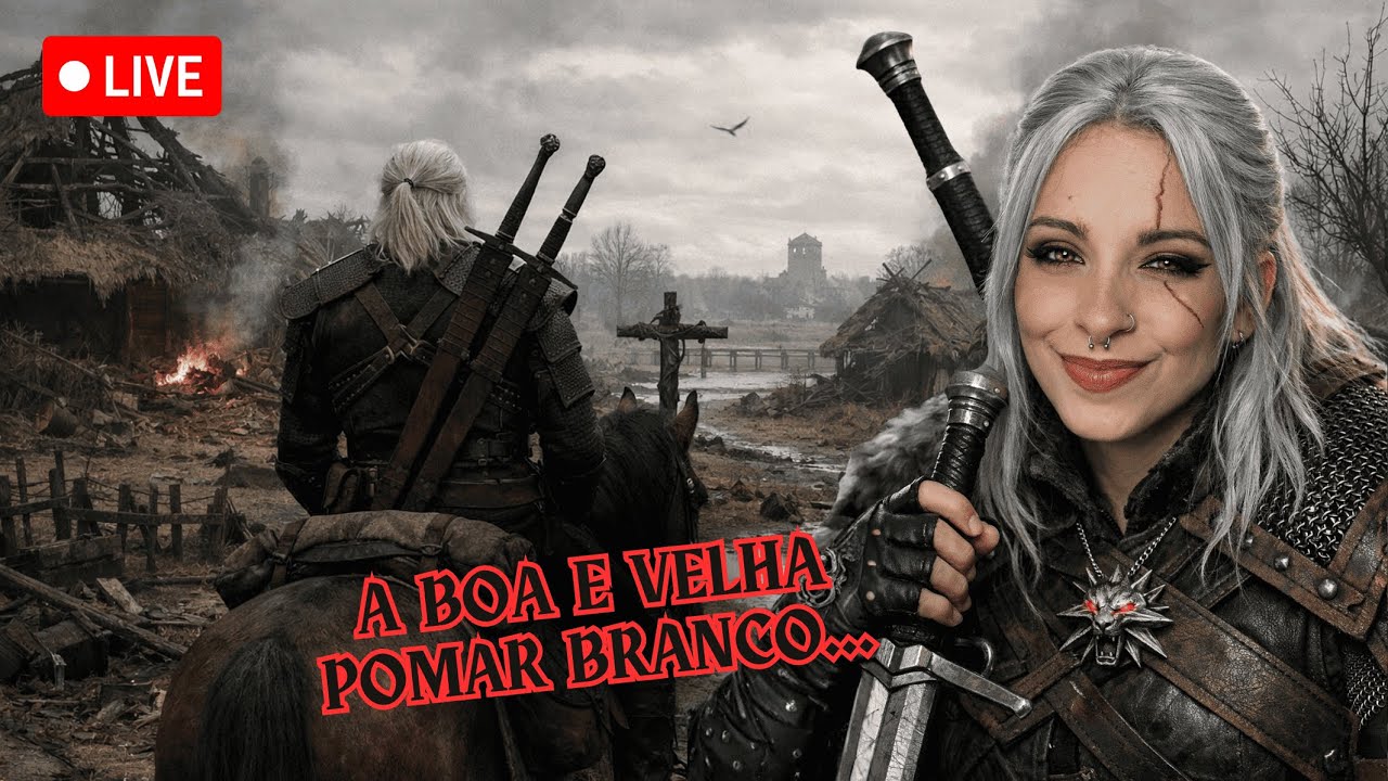 🔴 #01 COMEÇANDO THE WITCHER 3 EM 2026 | ESQUENTA PRA DLC NOVA!!!