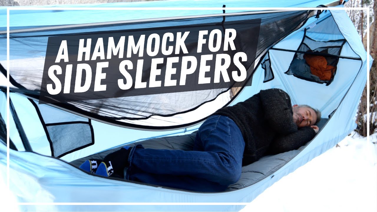 A Hammock for Side Sleepers 😴