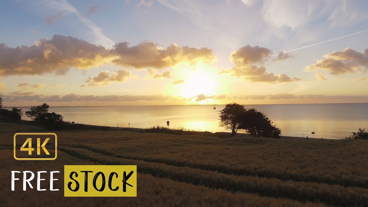 Golden Sunrise [4K] | Free Drone Footage