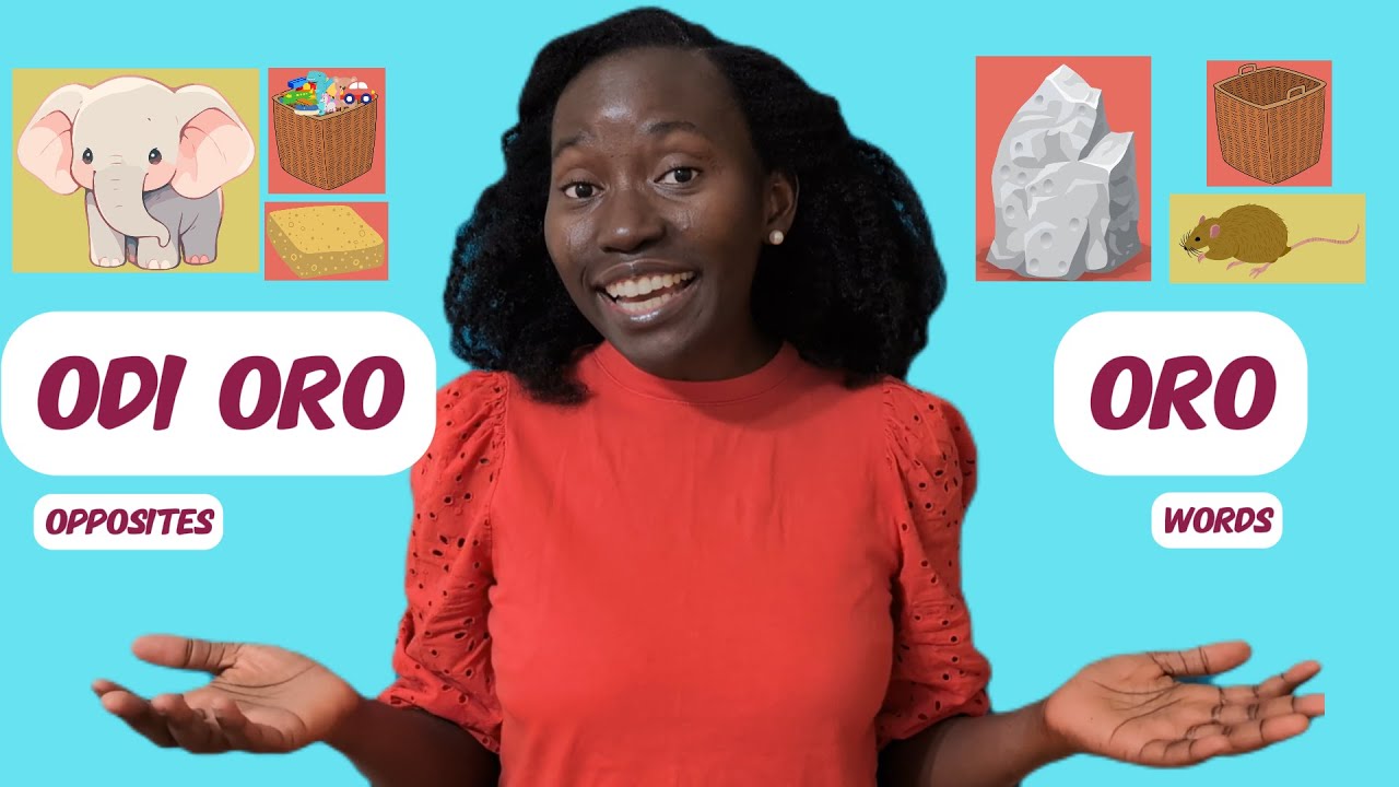Opposites in Yoruba | Learn to Speak Yoruba | Toddlers Learning Yoruba | Bilingual