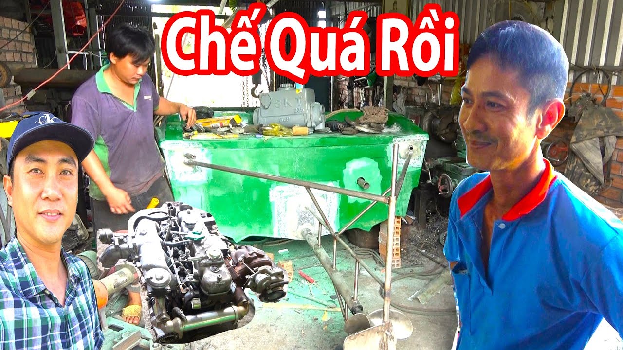 Nghe Anh Chủ Tâm Sự Mà Thấy Ham Quá || Đóng Mới Cano Súc Mực (P1)