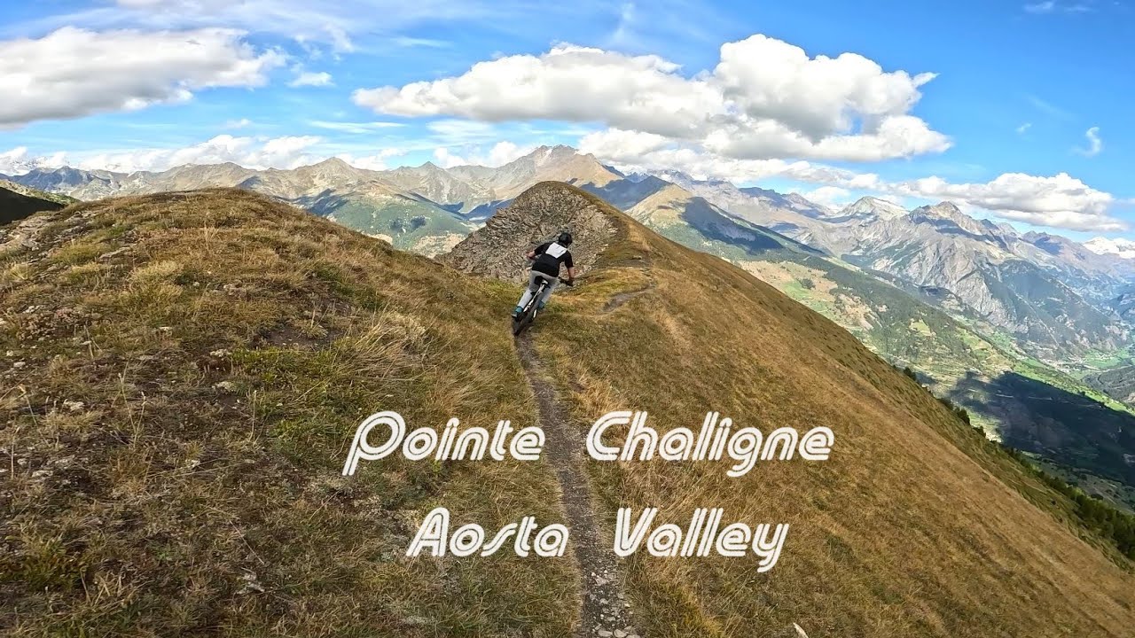 Pointe Chaligne Ridgeline Aosta Valley
