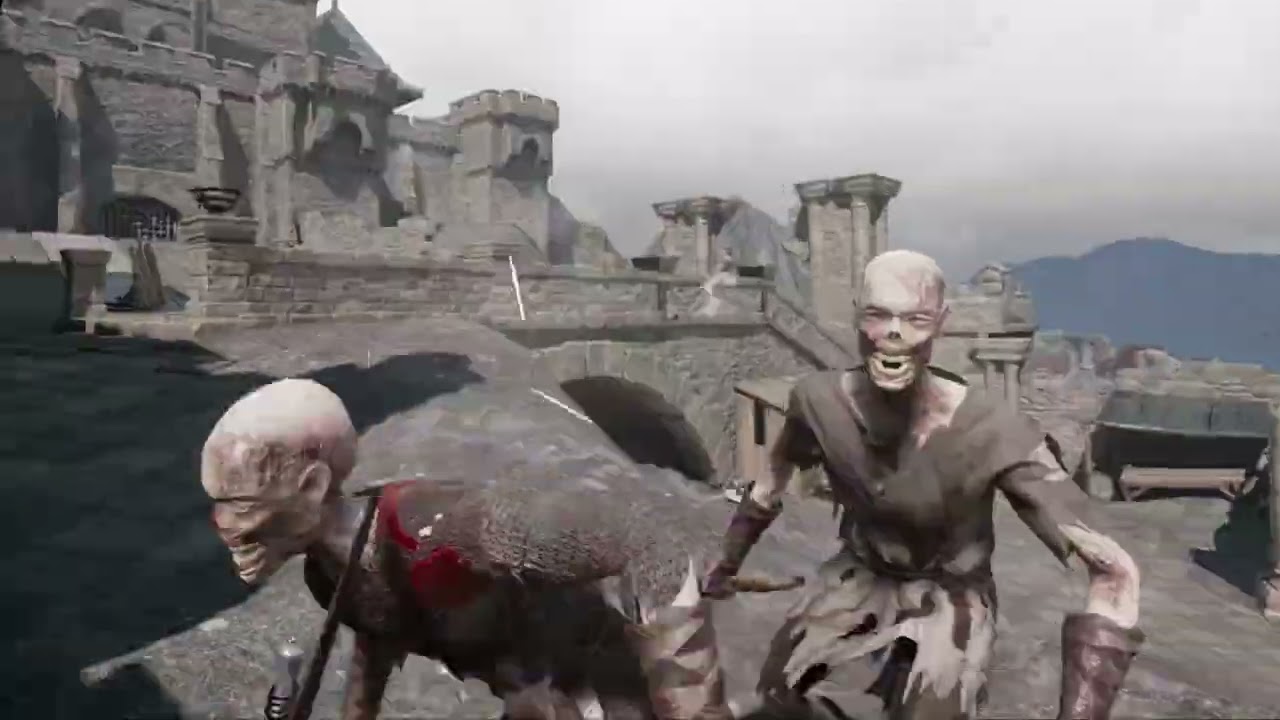 Grimlordpart 2 Blind, suffering while people watch.