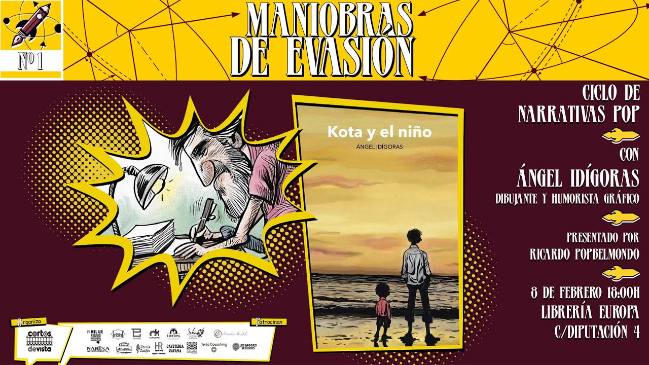 Ciclo Maniobras de Evasión (1). Encuentro con el humorista gráfico Ángel Idígoras