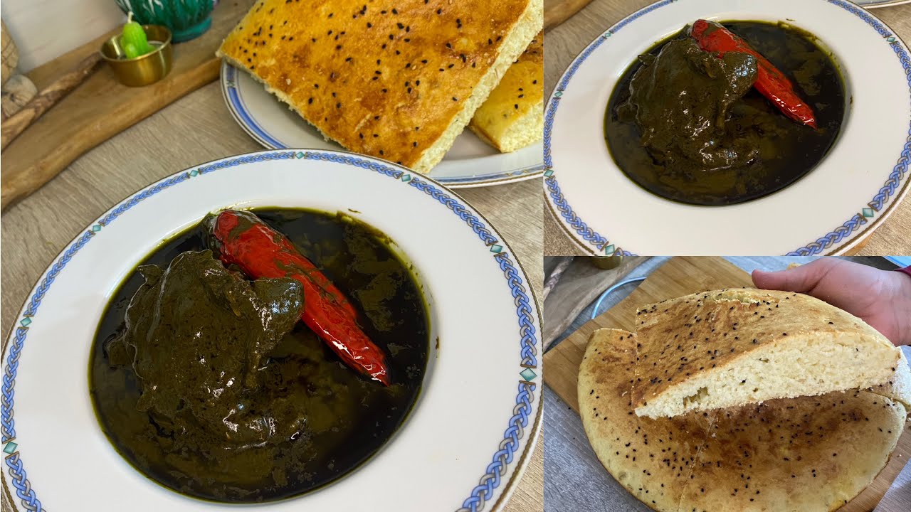 ملوخية تونسية بالعلوش لازم كل عيد اضحى نطيبها مع خبز دياري ريحتو تفوح بنة